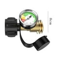 JWDX Air Tools Clearance! Gas Tank Pressure Gauge Adapter, Alkyl Tank