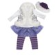 thumbnail image 1 of Ropa Adora de 18 ", chaleco peludo de conejito de nieve, se adapta a muñecas americanas de 18" y más, a partir de 6 años Adora 010475553284, 1 of 2
