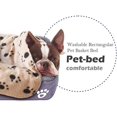 thumbnail image 5 of PinkSheep Dog Bed Washable Pet Cat Beds for Small Puppy Medium Dogs Cats, Gray, 5 of 10