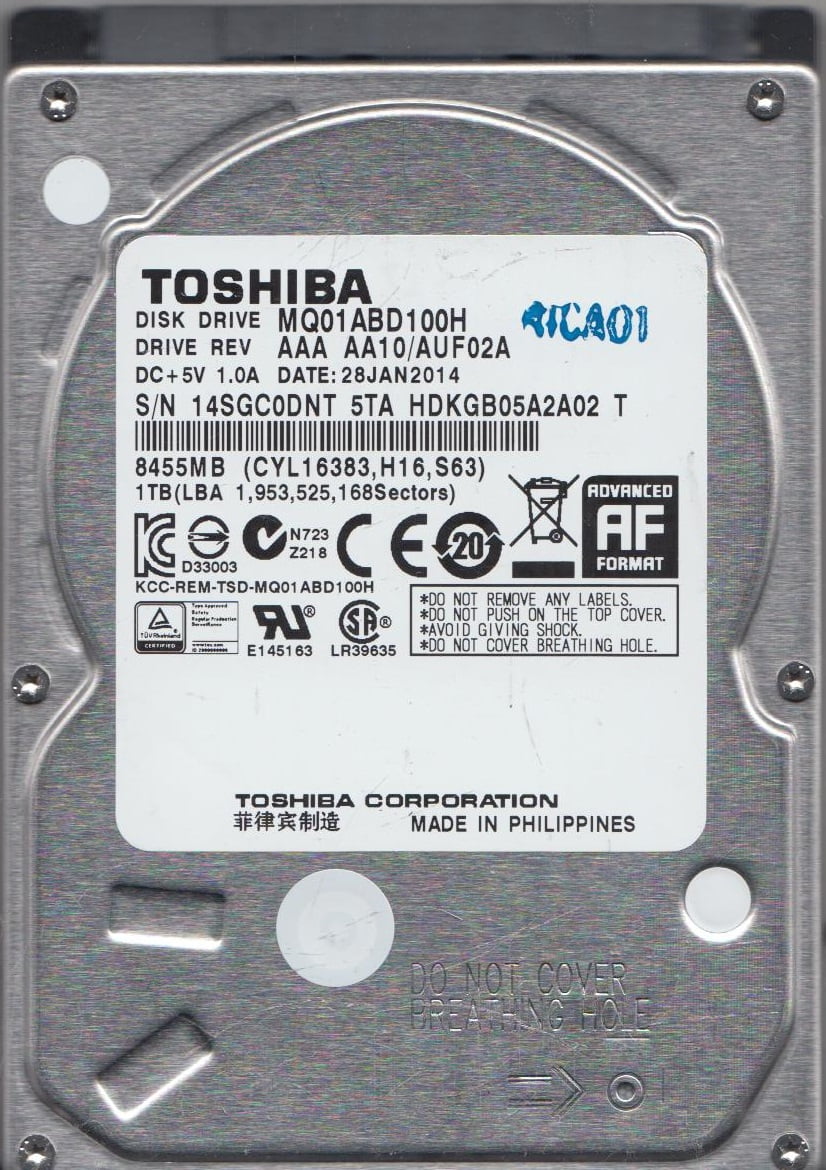 Toshiba MG10AFA22TE 22TB Enterprise HDD SATA 7200RPM, 512e/4Kn