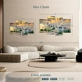 thumbnail image 4 of Elephant Stock Tower Of David Wall Art - Horizontal Multi Panel Canvas - Living Room Wall Decor - Places Multi Panel - Gray And Beige Decor - 68" x 42", 4 of 8