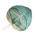 thumbnail image 2 of Sharprepublic Bamboo Hand Fan Cooling Supplies Manual Chinese Weaving for Party Women, 2 of 8