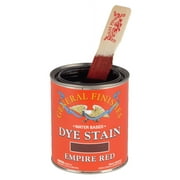 General Finishes, Water Based Dye, Empire Red, Pint