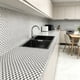 thumbnail image 1 of Kitchen Wallpaper Oil Proof Sticker Backsplash Aluminum Foil Oil Itself Adhesive Paper Cabinet Liner Waterproof And Heat Resistive Peel And Stick Backsplash, 1 of 6
