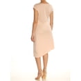 thumbnail image 2 of bar III Womens Asymmetrical Bodycon Dress, Pink, Medium, 2 of 2