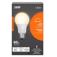 thumbnail image 2 of Feit Electric A800/927CA/DD/LEDI 8.8W 800 Lumens 2700K Dimmable A19 LED Intellibulb Light Bulb, 2 of 9