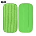 thumbnail image 3 of Paquete de 2 mopas de microfibra reutilizables para Swiffer Wet Jet de 12 pulgadas, color verde, 3 of 8