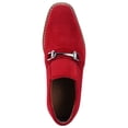 thumbnail image 4 of LIBERTYZENO Little & Big Boys Soft Velvet Casual Slip On Shoes Walking Boy Kids Shoes, Red, 4 of 7