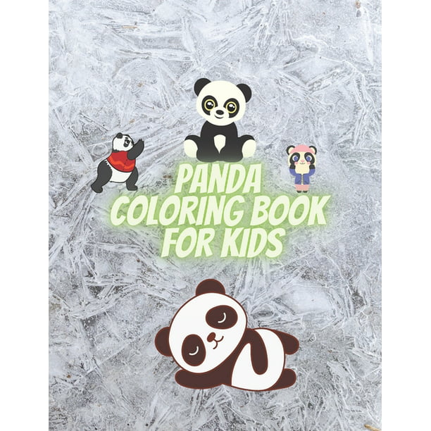 cute baby panda coloring pages for kids