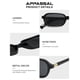 thumbnail image 5 of Anteojos de sol Appassal Retro Rectangular para Mujer Negro/Gris, 5 of 5