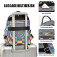 thumbnail image 3 of FORMRS Mini Backpack Purse for Women Travel Daypack Casual Shoulder Bag, Psychedelic Pattern, 3 of 7