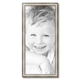 thumbnail image 2 of ArtToFrames 13x29" Antique Silver Panel Picture Frame, Silver Wood Poster Frame, with Regular Acrylic and 2 (FBPL-4760), 2 of 7