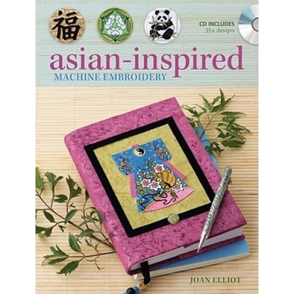 Asian-Inspired Machine Embroidery