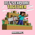 thumbnail image 2 of Girls Minecraft Explore Together T Shirt, 2 of 4