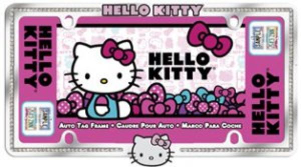 free printable license plate template hello kitty free printable license plate template hello kitty