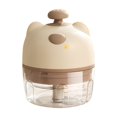 thumbnail image 1 of JJKBVCLO Garlic Mincer And Crusher With Ergonomic Soft Grip Handle For Effortless Garlic Preparation, 1 of 1