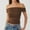 Coffee, variant on MESSUEN Off the Shoulder Tops for Women Crop Tops for Women Summer Shirts Off the Shoulder Going Out Tops Trendy Cropped Tees Cute Outfits Women Shirt Sleeveless Tees for Women Beige L