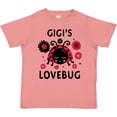 thumbnail image 3 of Inktastic Valentine's Day Gigi's Lovebug Boys or Girls Toddler T-Shirt, 3 of 5