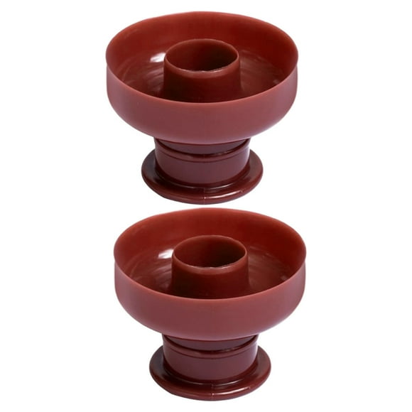 BRIGHTFUFU 2Pcs Family Time Donut Mold Reusable Plastic for DIY Baking Parents with Kids