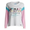 thumbnail image 3 of Mickey Mouse Women's and Women's Plus Disney License Long Sleeve Top, 3 of 6