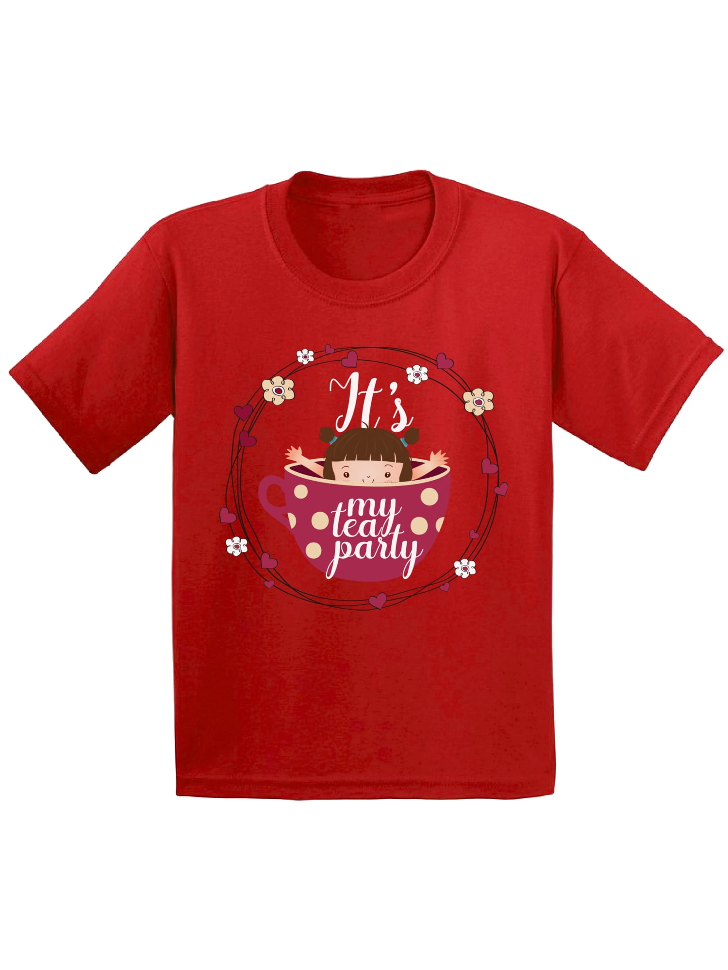 Awkward Styles Tea Party Shirt for Infant Tea Party Gifts Cute Tea Cup