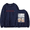 Navy, variant on Daniel Caesar Merch Sweatshirt Case Study Tour Hoodies Crewneck Men Women Sweatshirts Long Sleeve