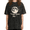 Black-3, variant on UNISHE Women's Half Moon Crater Surface Copy Moon Joy Minimal Celestial Washed T-shirt Relaxed Fit