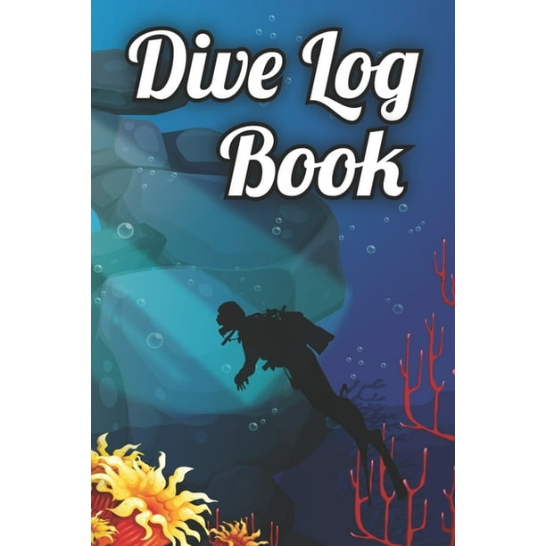 Dive Log Book Scuba Diving Logbook for Beginner, 100 Pages in 6" x 9