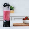 thumbnail image 2 of Total Chef Cordless Portable Blender 20 oz, USB Rechargeable, Black, 2 of 12