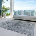 thumbnail image 6 of Addison Rugs Chantille Indoor/Outdoor Transitional Abstract Gray Washable Rectangle Rug, 10' x 14', 6 of 6