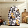 thumbnail image 6 of FOR U DESIGNS Cartoon Cat Print Durable Blender Cover Washable Quilted, Dustproof, Anti Fingerprint, 2 Side Pockets, Fits Stand Mixer & Food Processor, 6 of 7
