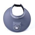 thumbnail image 1 of Sonducket Sombrero de moda con ventilador incorporado para protección UV y comodidad Sombrero solar con ventilador incorporado Sombrero de Sombreros Gris oscuro, 1 of 6