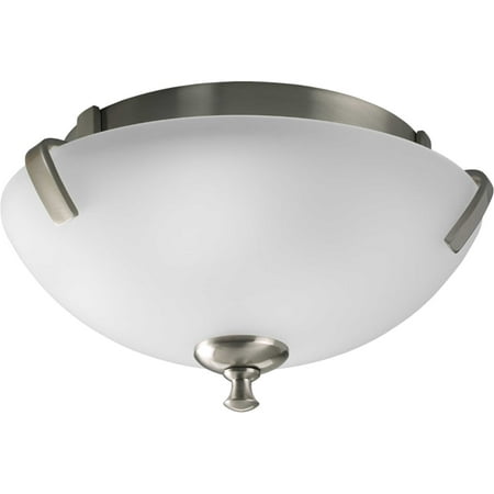 

Progress Lighting P3290 Wisten 2 Light Flush Mount Ceiling Fixture - Nickel