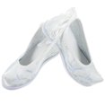 thumbnail image 1 of Miangastore 1 Pair Ethnic Style Cloth Shoes Embroidered Cloth Shoes (White), 1 of 9