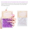 thumbnail image 1 of 1440 Pieces Glass Crystal Set Flat Back Excellent Gloss Nail Art Rhinestones DIY Handcraft Manicure Accessories Card Making Transparent, 1 of 7
