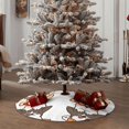 thumbnail image 4 of Defioc Corgi Dog2 for Christmas Tree Skirt Snowman Xmas Tree Skirt Farmhouse Christmas Decorations Tree Mat for Holiday Party Decor-30", 4 of 6