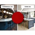thumbnail image 4 of Dessous de Verre Ronds en Coton Tressé - Dessous de Verre Absorbants Tressés à la Main Tapis Réutilisables Antidérapants pour Boissons Cuisine Maison (4 Pcs Rouge), 4 of 5