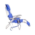thumbnail image 2 of Ultimate Heavy Duty Folding Backpack Beach Chair for Adults with Face Hole and Foot Rest | Lay Flat, 5 Reclining Positions | Removable Insulated Cooler Pouch | 300 lbs Weight Capacity, 2 of 8