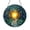 Acrylic 3.5 Inch, variant on Forest Fireflies Stained Glass Suncatcher Window Hanging Ornament, Woodland Night Landscape Glass Art Panel for Window Decor Gift