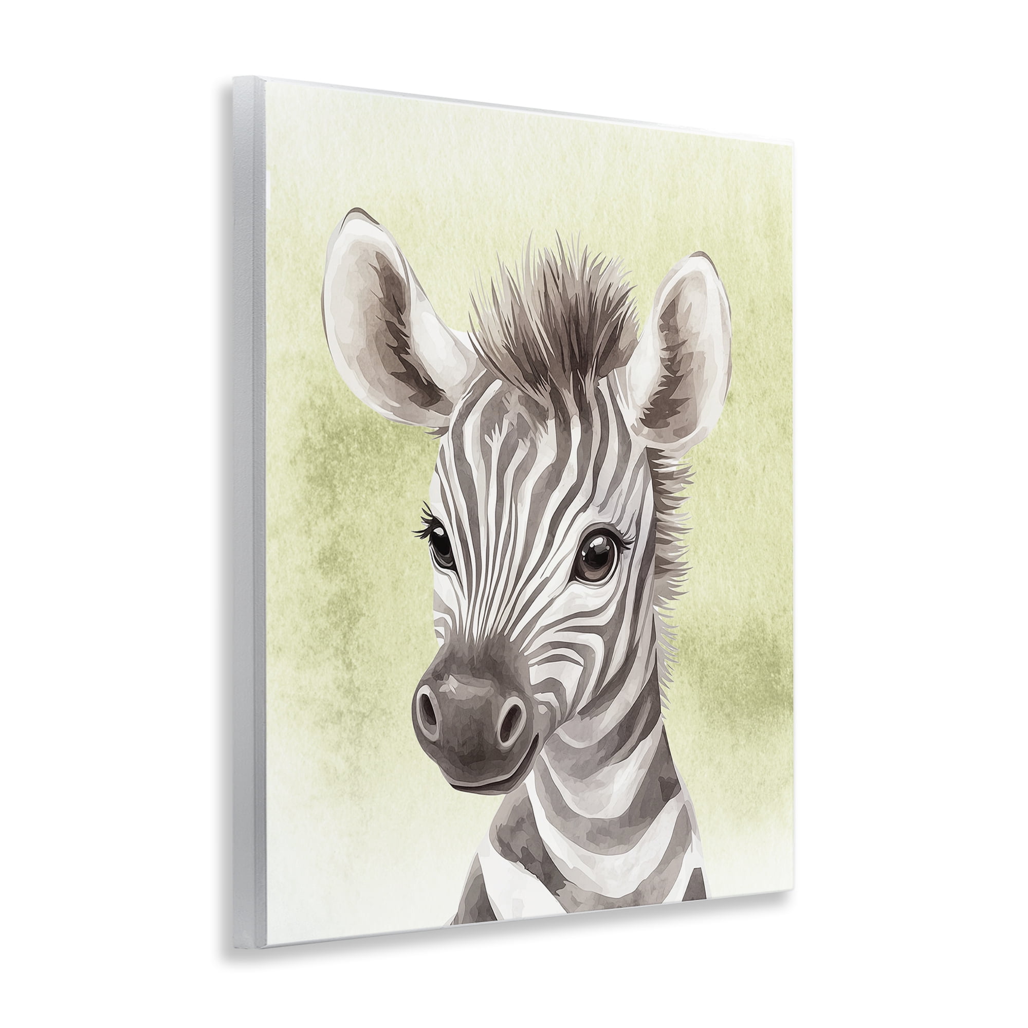 Stupell Industries Jungle Friends Baby Zebra Wall Plaque Art, design by Christine Simpson Art