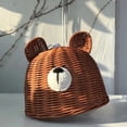 thumbnail image 5 of Cheers US Rattan Lamp Shade for Pendant Lamp Floor Lamp Rattan Basket Chandelier Lamp Shade Light Fixture Rattan Shade for Bedroom Bedside House Reading Living Room Home Hallway Dining, 5 of 7