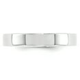 thumbnail image 2 of 10K White Gold 4mm Standard Flat Comfort Fit Band Ring Size 13, 2 of 7