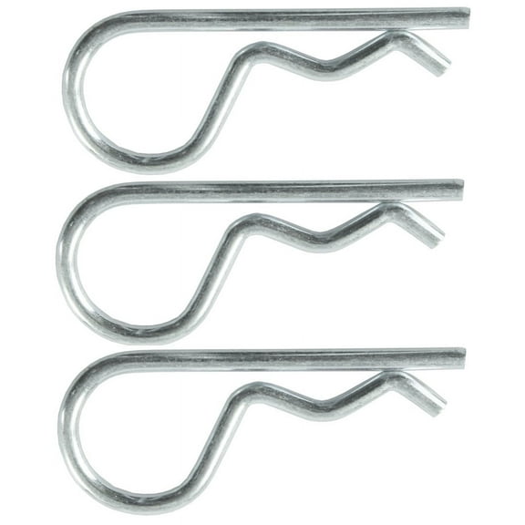 JR Products 03-01375 Trailer Hitch Pin Clip 3pk Steel