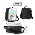 thumbnail image 2 of Winnie Bear P-ooh Lunch Bags Portable Insulated Lunch Box Tote Bag Cooler Office Picnic, 2 of 9