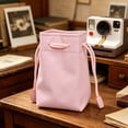 thumbnail image 4 of Weloille Camera Drawstring Storage Pouch, Soft Padded Shockproof Waterproof Scratch-Resistant Case, Portable Bag for Digital Camera, Lens & Photography Accessories, 4 of 5
