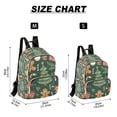 thumbnail image 2 of FORMRS Mini Backpack Purse for Women Travel Daypack Casual Shoulder Bag, Brown Christmas Gingerbread, 2 of 7