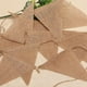 thumbnail image 5 of Cadena de banderines vintage, 2 pancartas, 26 banderas triangulares, 5 of 5