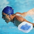 thumbnail image 3 of HALJEN Christmas Tree Noise Swimming Soundproof Earplugs Rafting Diving Learn Noise Silicone Earplugs(Blue), 3 of 3