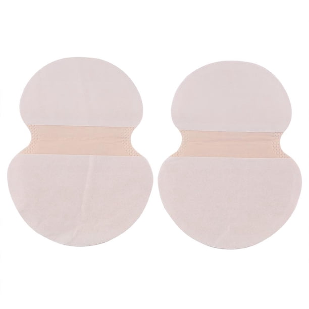 20 Piezas Almohadillas de Sudor Axilas, Almohadillas de Anti Sudor Desechables Plegables de Absorción de Sudor Protector transpiración Absorbente Ecomeon no