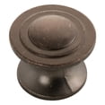 thumbnail image 2 of Hickory Hardware P3101-DAC 1.25 In. Deco Dark Antique Copper Cabinet Knob, 2 of 2